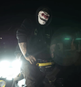 Schreie aus dem Garten?